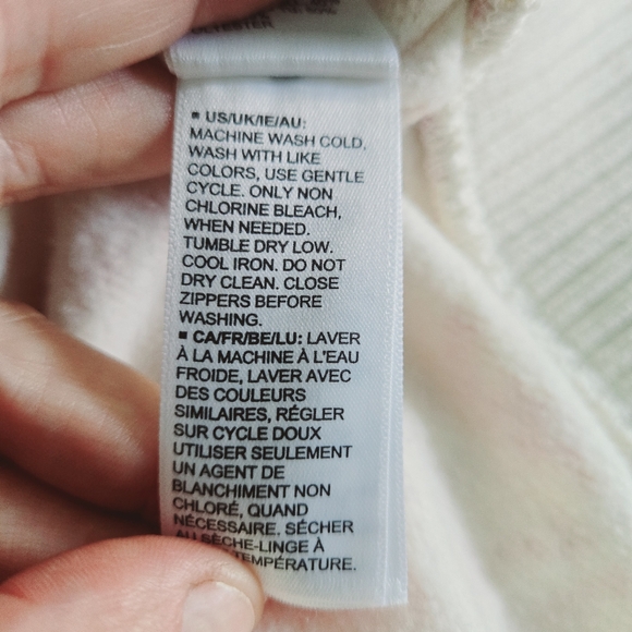 Making The Cut Drop Sleeves Boxy Half Zip Sweatshirt - Picture 6 of 6